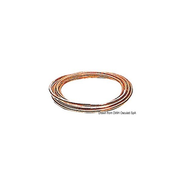 Copper fuel hose 8x10 mm - N°1 - comptoirnautique.com