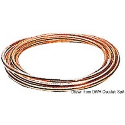 Tubo carburante in rame 6x8 mm
