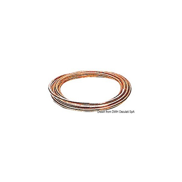 Tubo carburante in rame 6x8 mm - N°1 - comptoirnautique.com