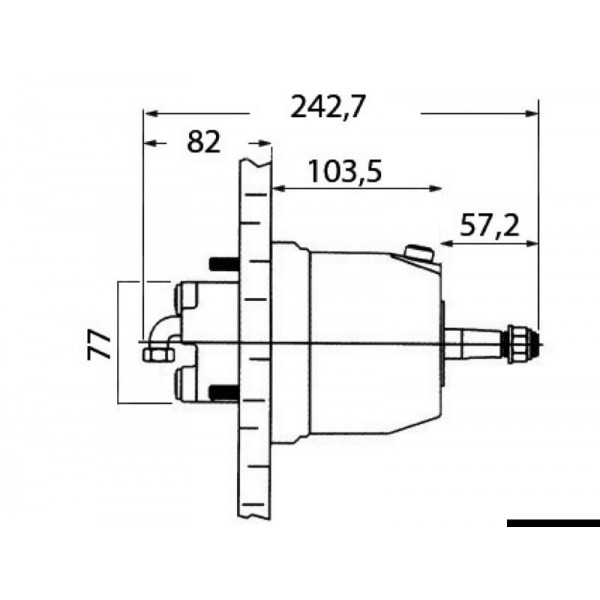 ULTRAFLEX UP20F front-mounted pump - N°2 - comptoirnautique.com