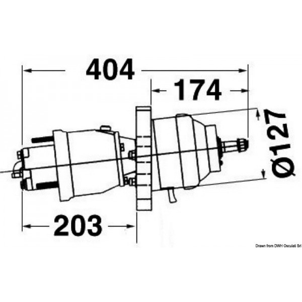 ULTRAFLEX UP20T Frontpumpe - N°2 - comptoirnautique.com