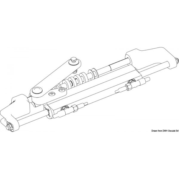 Cilindro idraulico UC95-OBF/1  - N°3 - comptoirnautique.com