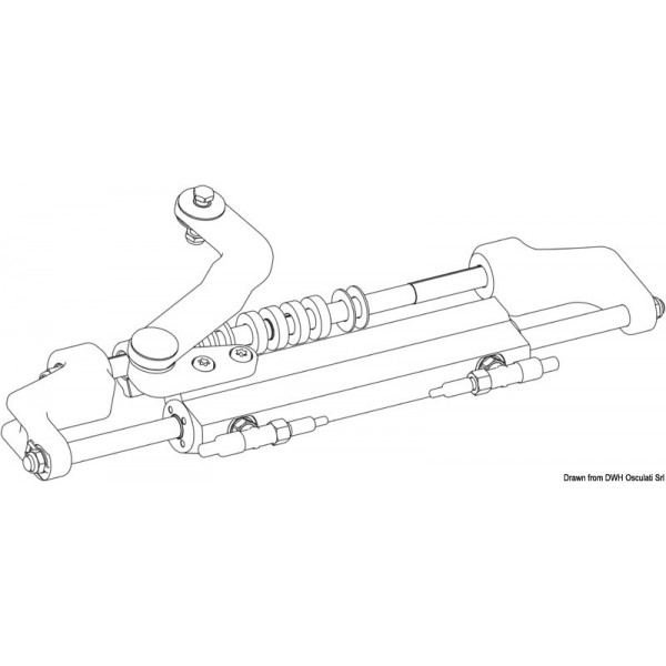 Cylindre hydraulique UC95-OBF/3  - N°3 - comptoirnautique.com