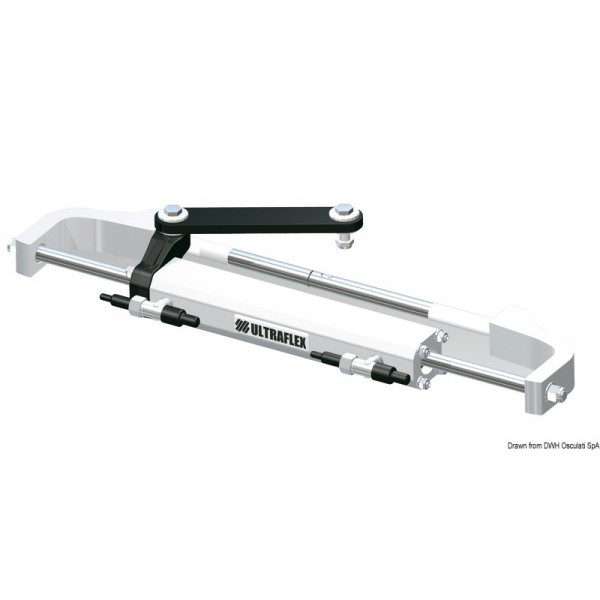 Sollevatore idraulico ULTRAFLEX Gotech anteriore fuori bordo - N°1 - comptoirnautique.com