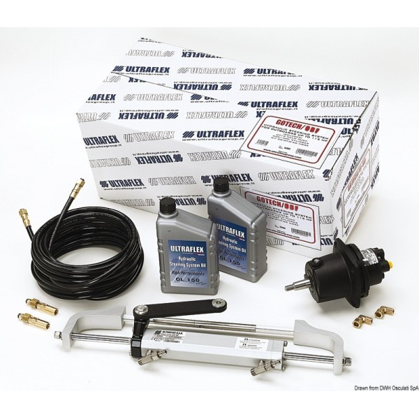 Sollevatore idraulico ULTRAFLEX Gotech anteriore fuori bordo - N°6 - comptoirnautique.com