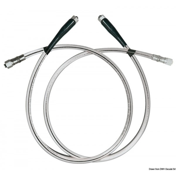 Coppia di tubi flessibili ad alta pressione SILVER STEER 1 m - N°1 - comptoirnautique.com