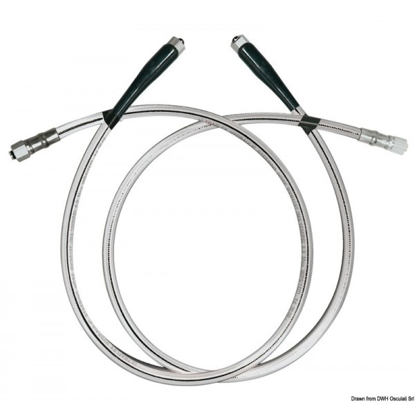 Couple SILVER STEER high-pressure hoses 6.5 m - N°1 - comptoirnautique.com