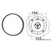 Flangia p.timoneries idraulica Ultraflex rotonda  - N°1 - comptoirnautique.com