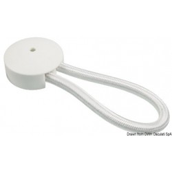 White elastic hook 80 mm