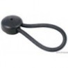 Gancio elastico nero 80 mm