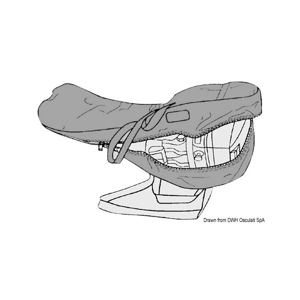 5 HP outboard motor protection/storage bag - N°1 - comptoirnautique.com 