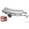Grey cover for canoes 290/320 cm