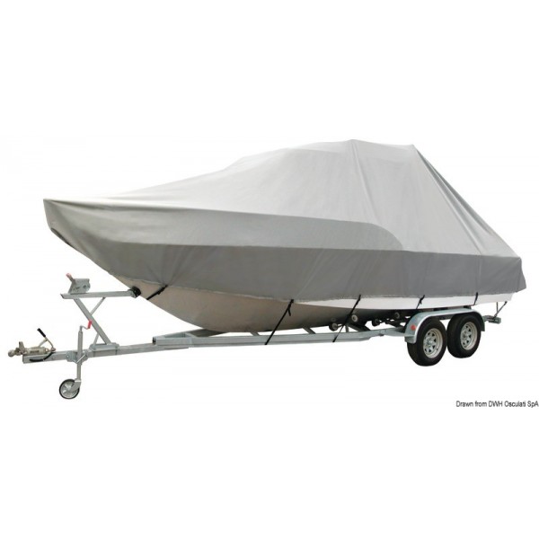 Telone Jumbo grigio su misura 580/640 cm - N°1 - comptoirnautique.com