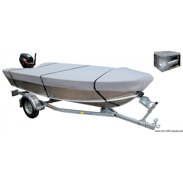 Low gunwale boat cover 365/385 cm - N°1 - comptoirnautique.com