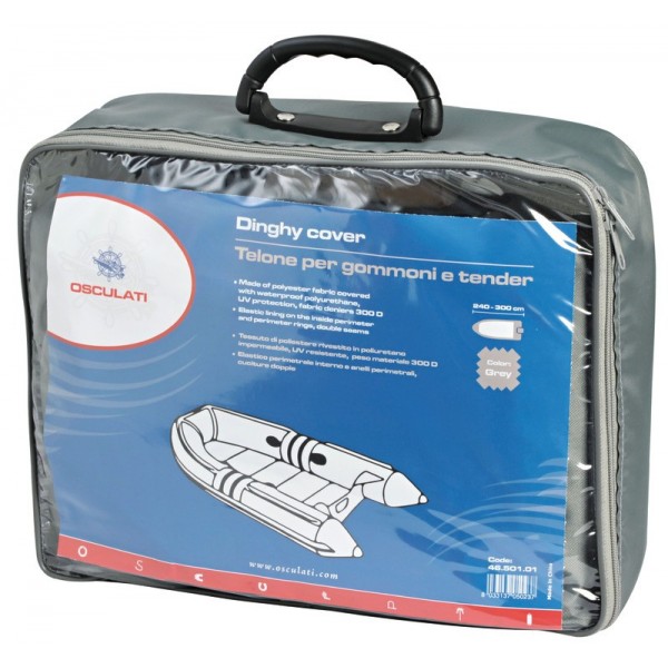Telo per barca grigio 240/320 cm 300D - N°1 - comptoirnautique.com