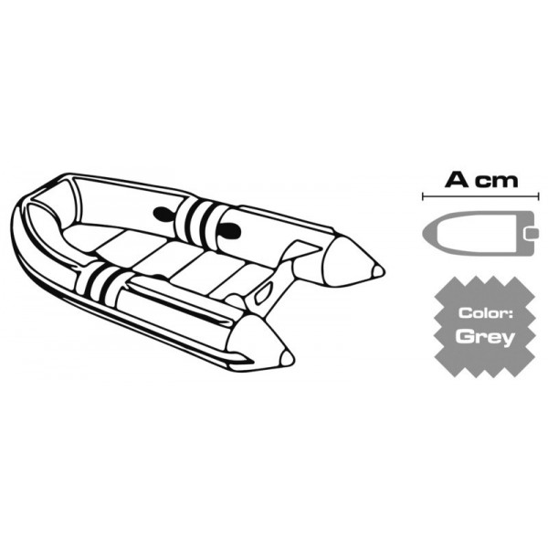 Plane für Boote grau 240/320 cm 300D - N°2 - comptoirnautique.com 