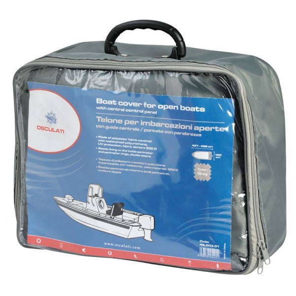 Telone universale 427/488 x 180 cm grigio 300D - N°1 - comptoirnautique.com