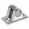 Supporto forcella 90° AISI316 Heavy Duty 25-30 mm  - N°1 - comptoirnautique.com