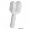Coperchio di ricambio per coperture in nylon bianco