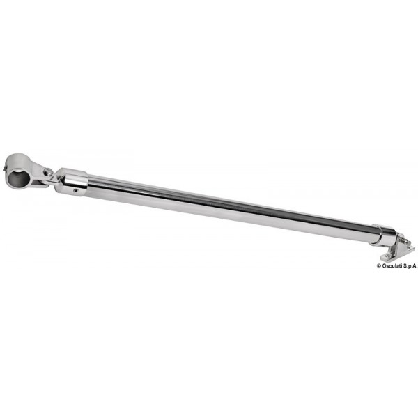 Kit braccio di supporto in AISI316 per tubi Ø 25 mm - N°1 - comptoirnautique.com