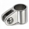 Supporto forcella in AISI 316 per tubi Ø 20 mm