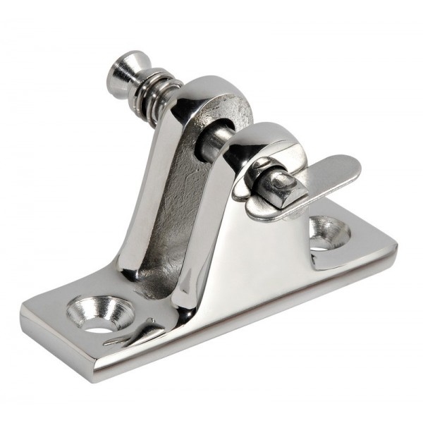Supporto forcella a innesto AISI316Ø 20-25mm  - N°1 - comptoirnautique.com