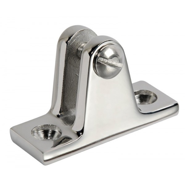 Supporto forcella inclinato AISI316 Ø 20-25mm  - N°1 - comptoirnautique.com