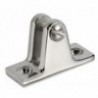 Supporto forcella inclinato AISI316 Ø 20-25mm 