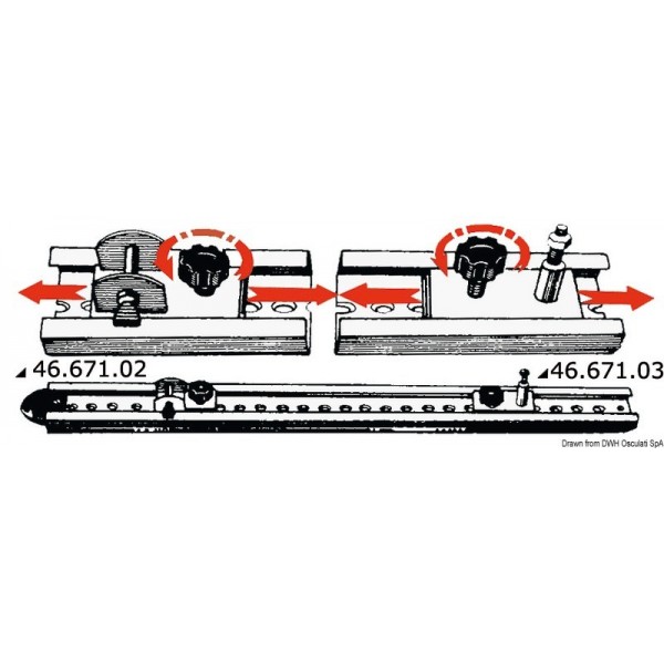 Plastic rail terminal - N°1 - comptoirnautique.com