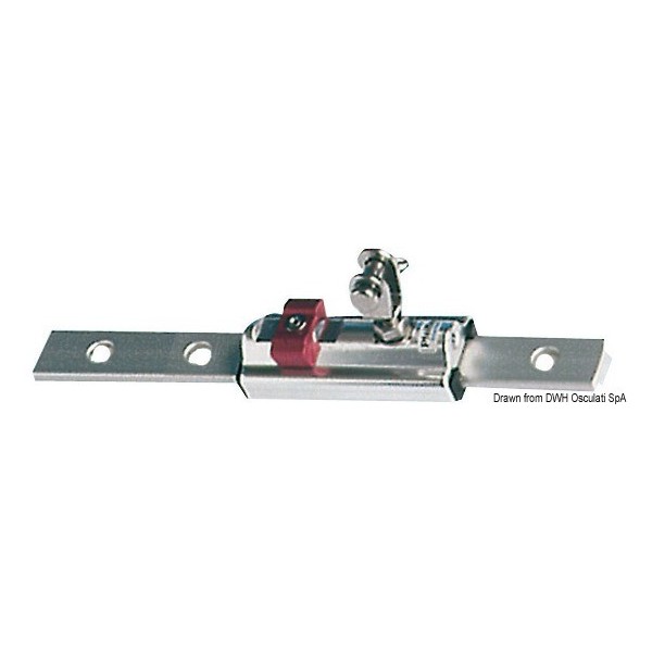 Soporte de horquilla para carril 25x4 mm - N°1 - comptoirnautique.com