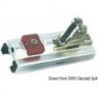 Supporto forcella fisso per guida 25x4 mm