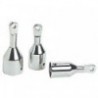 End cap AISI316 p.montage on 30 mm tube 