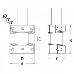 Kit de tomadas de parede