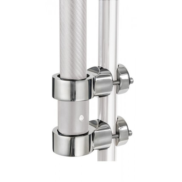 Ø 38 mm stanchion-mounting socket kit - N°1 - comptoirnautique.com