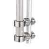 Ø 38 mm stanchion-mounting socket kit - N°1 - comptoirnautique.com