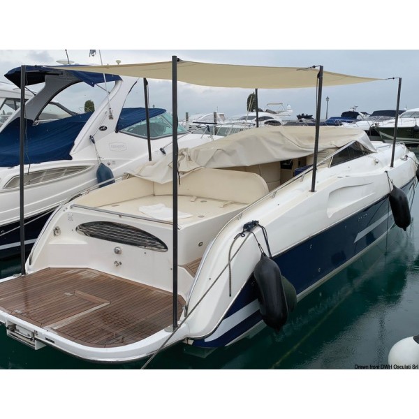 Palo in carbonio 1290 mm - N°4 - comptoirnautique.com