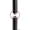 Poste de carbono amovível para telhados 90/181 cm - N°1 - comptoirnautique.com