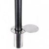 Presa dritta da incasso per palo in carbonio Ø 50 mm - N°3 - comptoirnautique.com