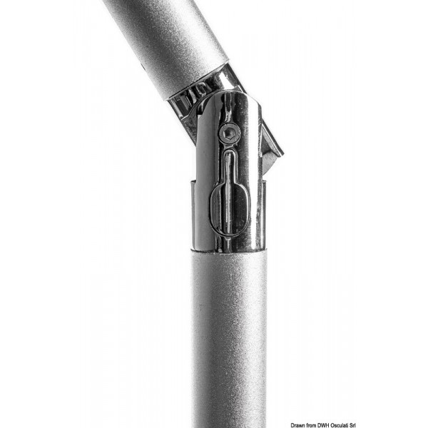 Bimini PARASOL pieghevole barca bianco - N°3 - comptoirnautique.com