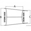 Tenda a braccio telescopico p.T-Top 180/150/120 cm - N°3 - comptoirnautique.com
