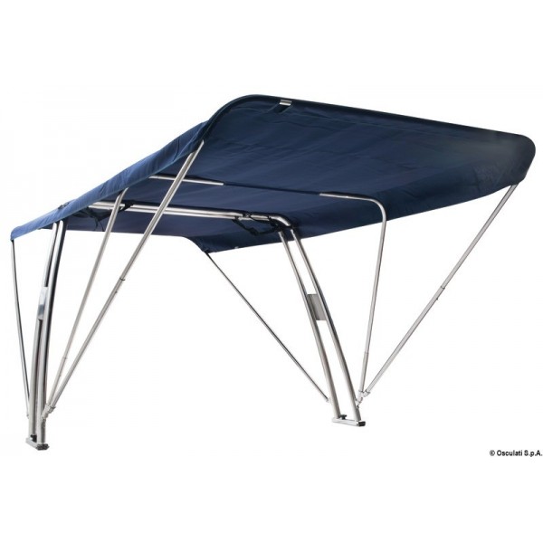 Roll-Bar con bimini pieghevole 155x330 cm - N°2 - comptoirnautique.com
