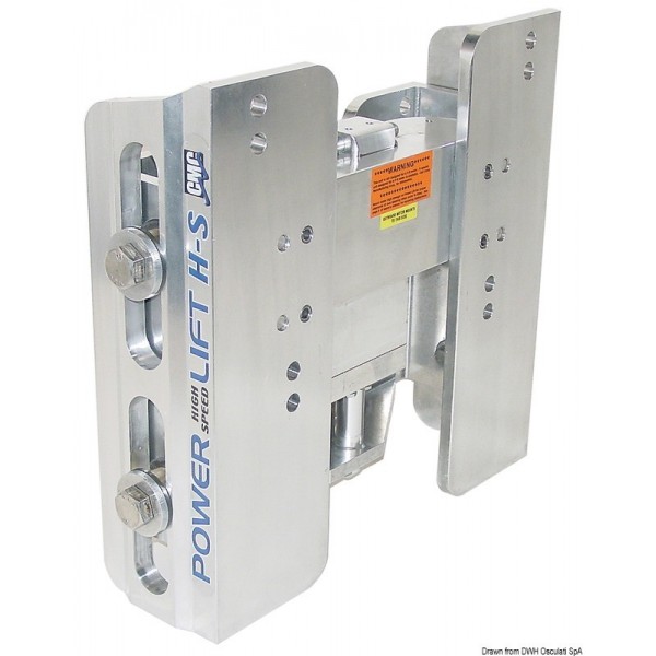 Sistema di sollevamento idroelettrico-elettrico off-a bordo max V6  - N°1 - comptoirnautique.com