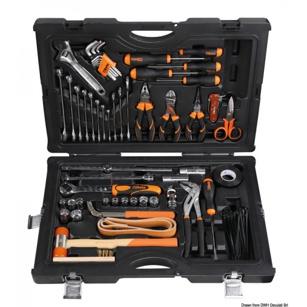 Valigetta di manutenzione Beta 55 utensili  - N°1 - comptoirnautique.com