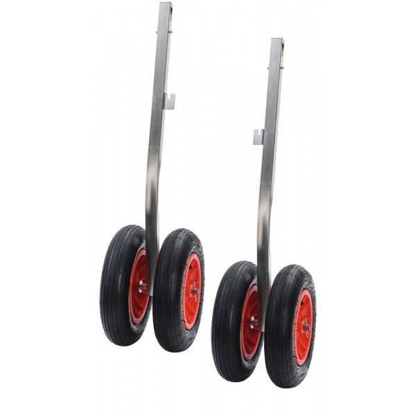 Ruote di traino rimovibili p. allegati 240 kg - N°1 - comptoirnautique.com