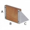 Supporto motore p.fixation piastra-modulo  - N°1 - comptoirnautique.com
