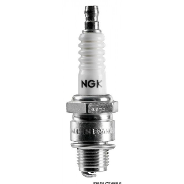 Bougie NGK DR7EA  - N°1 - comptoirnautique.com