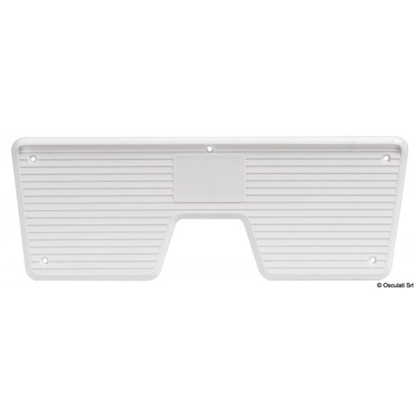 Stern protection plate white 230x85 mm - N°1 - comptoirnautique.com 