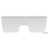 Piastra di protezione della poppa in plastica nera 270x110 mm - N°1 - comptoirnautique.com