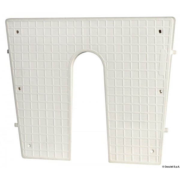 Stern protection plate white 420x340 mm - N°1 - comptoirnautique.com 