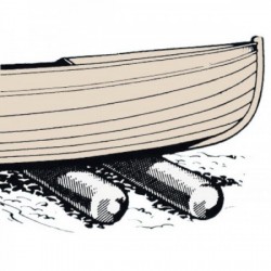 Rullo di lancio in PVC 200 kg